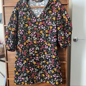 Zara Basic Collection Floral Dress